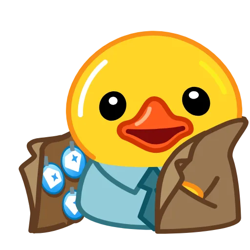 🧥 Эмодзи «GRAM Ducks» для Telegram