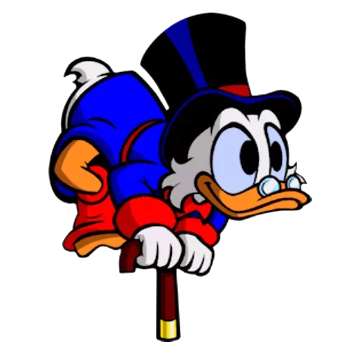 😝 Стикер «Duck Tales Утиные истории» для Telegram