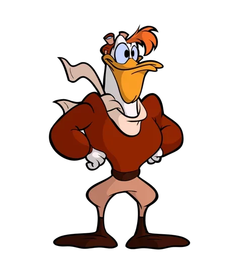 🤠 Стикер «Duck Tales Утиные истории» для Telegram