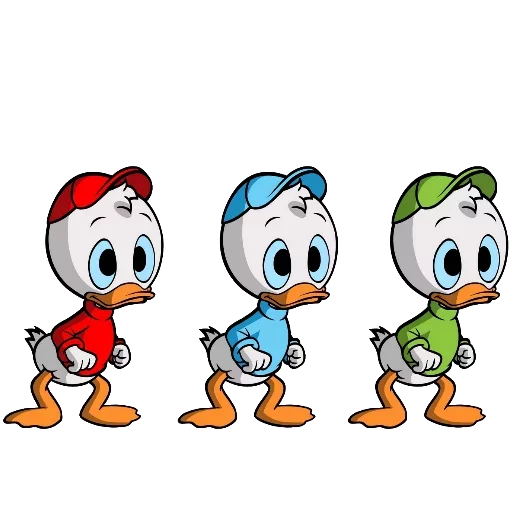😜 Стикер «Duck Tales Утиные истории» для Telegram
