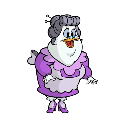 😵 Стикер «Duck Tales Утиные истории» для Telegram