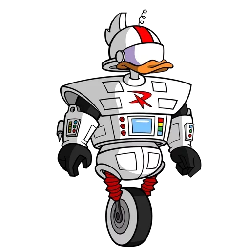 😜 Стикер «Duck Tales Утиные истории» для Telegram