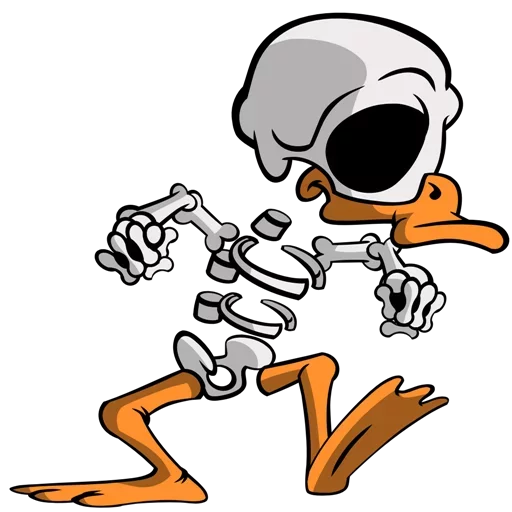 😐 Стикер «Duck Tales Утиные истории» для Telegram