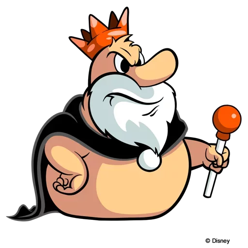 🙁 Стикер «Duck Tales Утиные истории» для Telegram