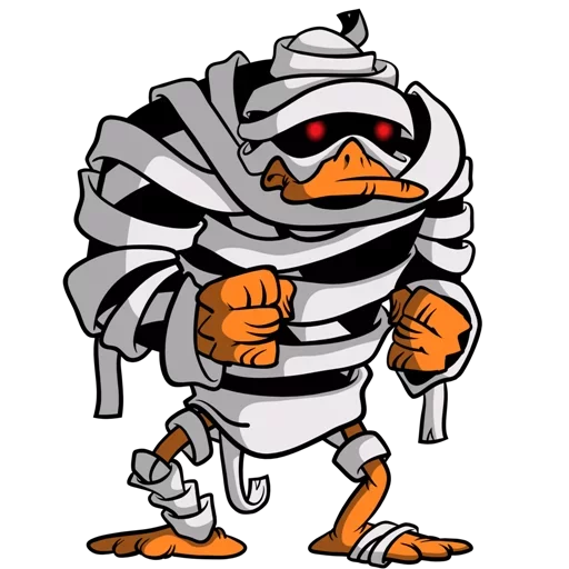 😖 Стикер «Duck Tales Утиные истории» для Telegram