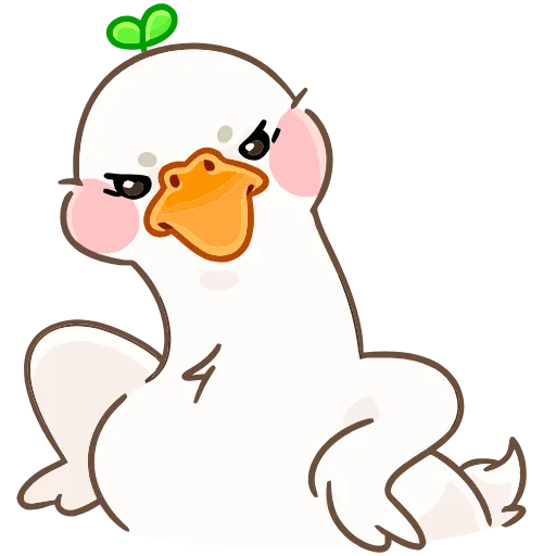 🤨 Эмодзи «Утошка» для Telegram