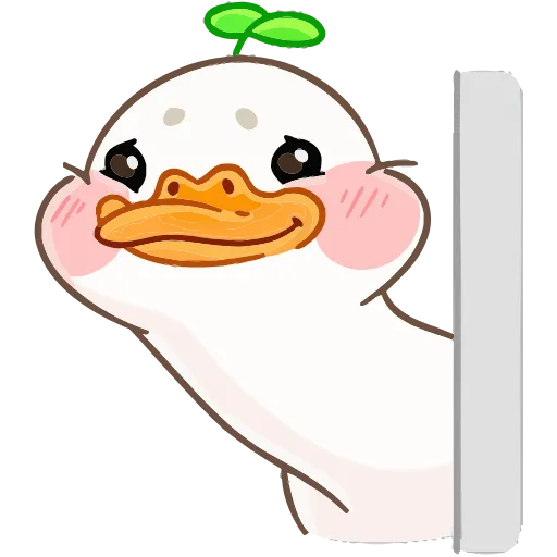 😏 Эмодзи «Утошка» для Telegram