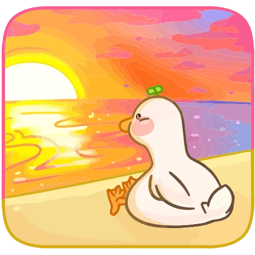 🌇 Эмодзи «Утошка» для Telegram