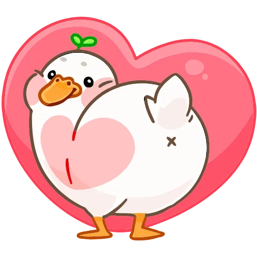 ❤️ Эмодзи «Утошка» для Telegram