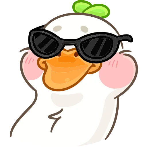 😎 Эмодзи «Утошка» для Telegram