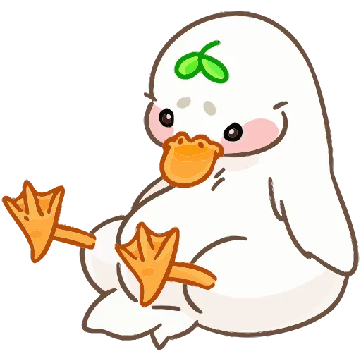 🐾 Эмодзи «Утошка» для Telegram