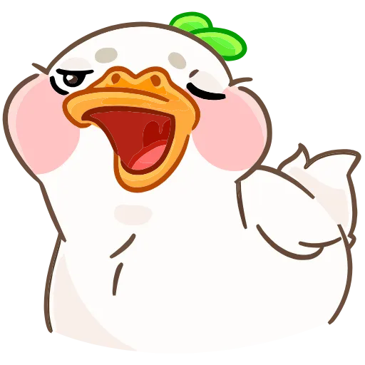 😉 Эмодзи «Утошка» для Telegram