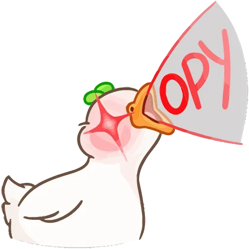 😱 Эмодзи «Утошка» для Telegram