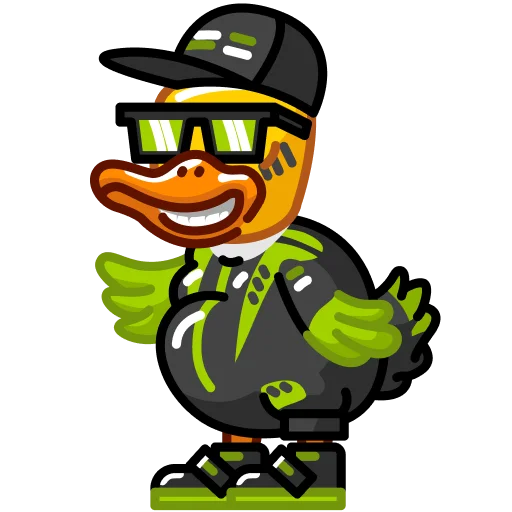 🚘 Стикер «duckygram» для Telegram