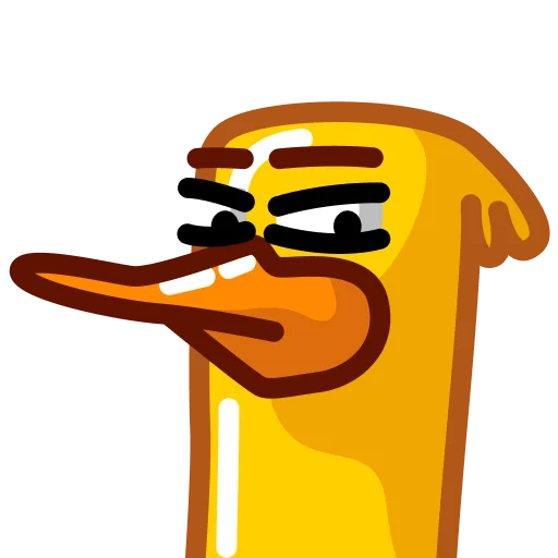🤨 Стикер «duckygram» для Telegram