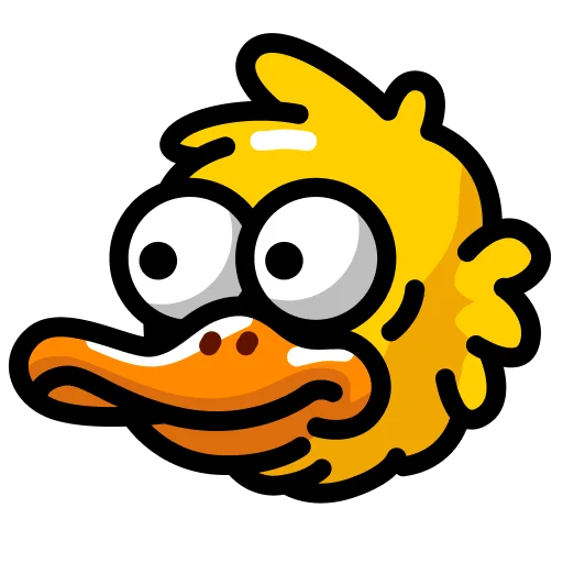 🐤 Стикер «duckygram» для Telegram