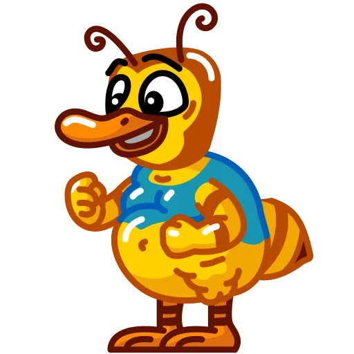 🦆 Стикер «duckygram» для Telegram