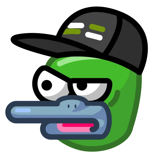 🐸 Стикер «duckygram» для Telegram