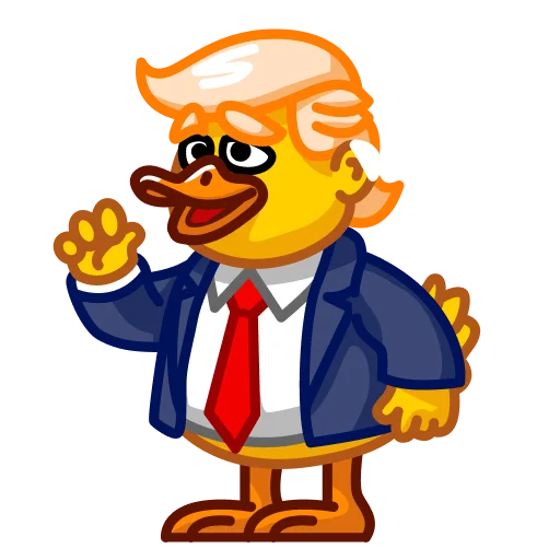 🇺🇸 Стикер «duckygram» для Telegram