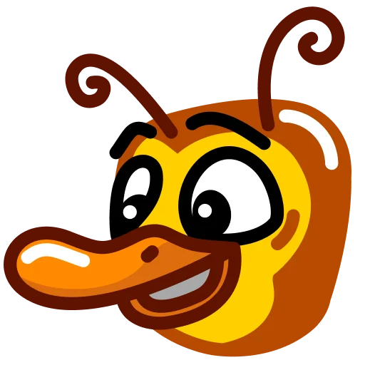 🐤 Стикер «duckygram» для Telegram