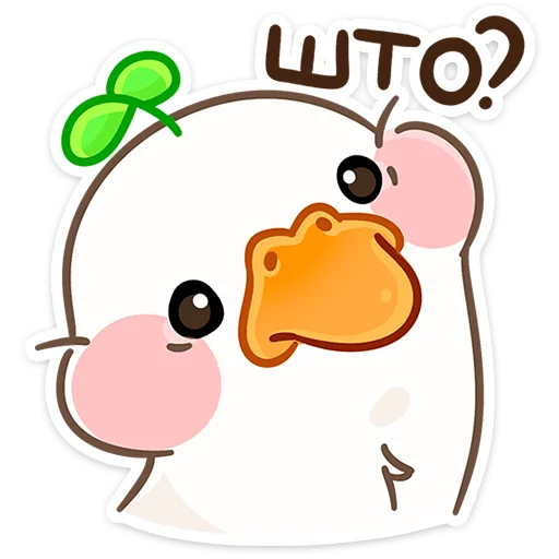 🤨 Стикер «Утошка» для Telegram