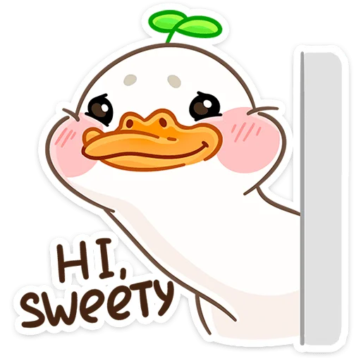😏 Стикер «Утошка» для Telegram