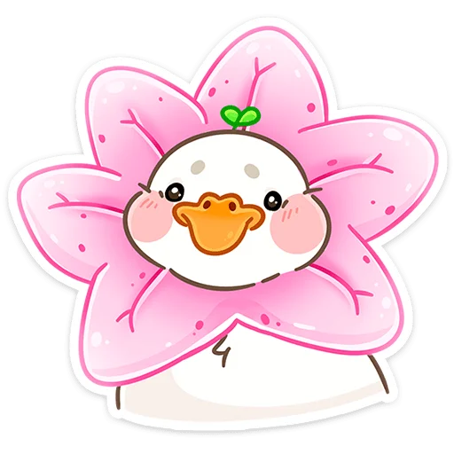 🐣 Стикер «Утошка» для Telegram