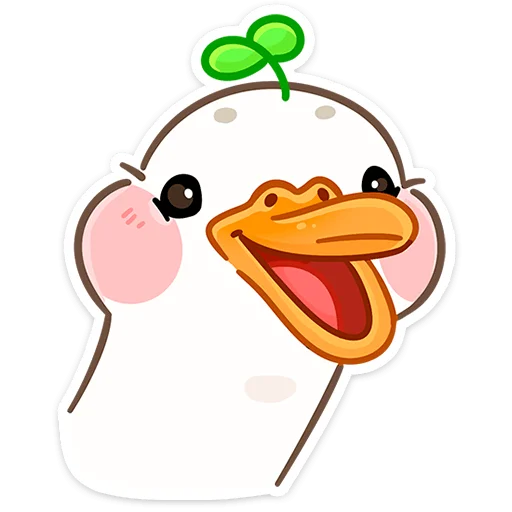 😅 Стикер «Утошка» для Telegram