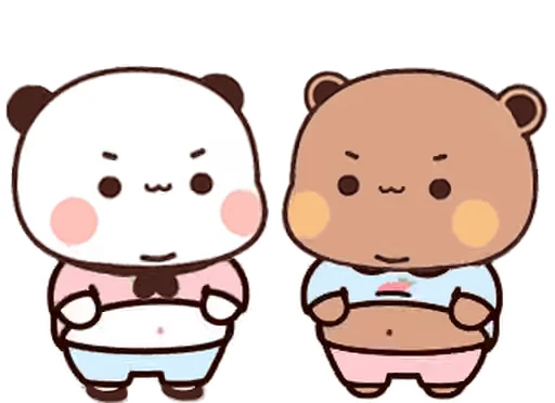 😊 Стикер «Dudu and Bubu 11» для Telegram