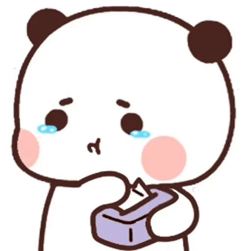 😢 Стикер «Dudu and Bubu 2» для Telegram