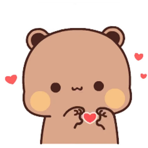 ❤️ Стикер «Dudu and Bubu 5» для Telegram
