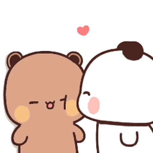 💋 Стикер «Dudu and Bubu 6» для Telegram