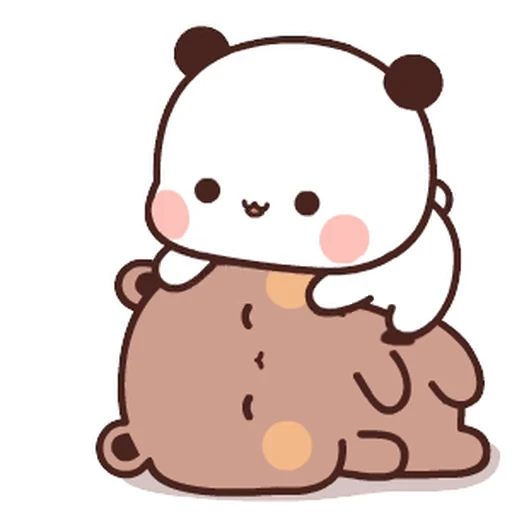 ❤️ Стикер «Dudu and Bubu 6» для Telegram