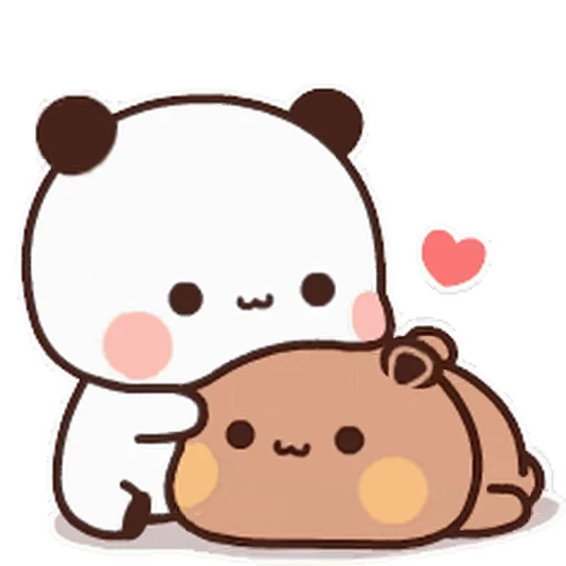 😍 Стикер «Dudu and Bubu 6» для Telegram