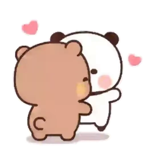 ❤ Стикер «Dudu and Bubu 6» для Telegram