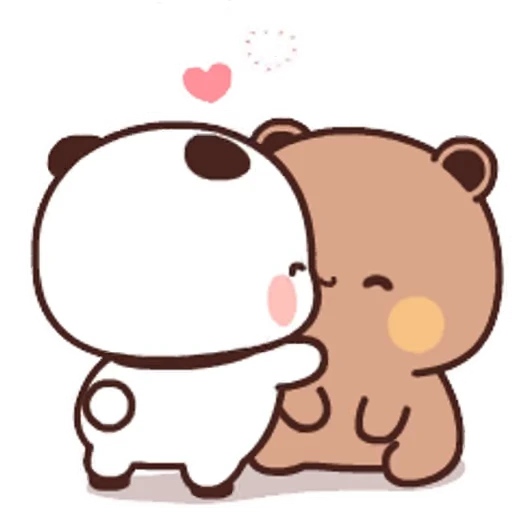 💋 Стикер «Dudu and Bubu 6» для Telegram