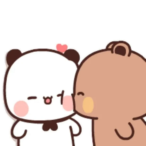💋 Стикер «Dudu and Bubu 6» для Telegram