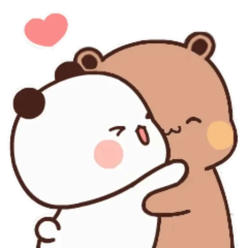 ❤ Стикер «Dudu and Bubu 6» для Telegram