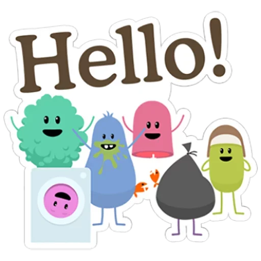 Стикерпак Dumb Ways для Telegram — скачать