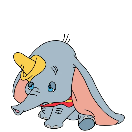 😔 Стикер «Dumbo» для Telegram