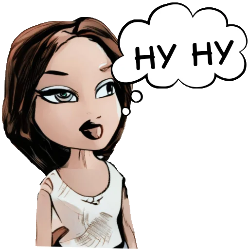 😕 Стикер «ДУМАЙ МЫСЛИ» для Telegram