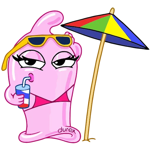 🏖 Эмодзи «Durex» для Telegram