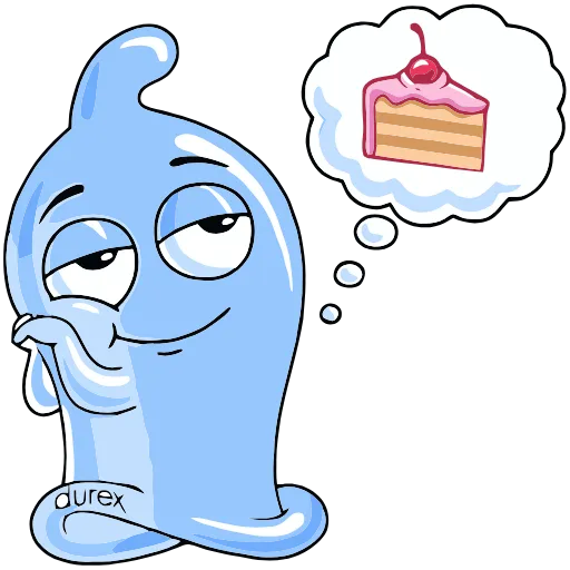 🍰 Эмодзи «Durex» для Telegram