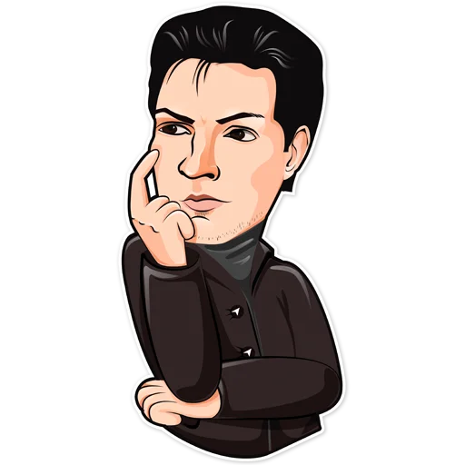 🤔 Стикер «Pavel Durov» для Telegram