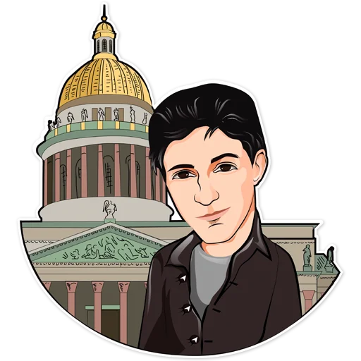 ⛪️ Стикер «Pavel Durov» для Telegram