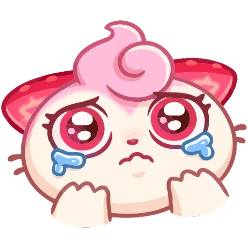 😭 Эмодзи «Клубничка Душечка» для Telegram