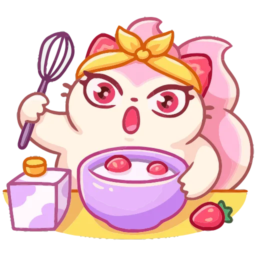 🧑‍🍳 Эмодзи «Клубничка Душечка» для Telegram
