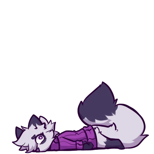 🛏 Стикер «Dust SFW» для Telegram