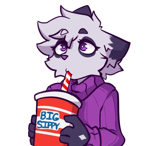🥤 Стикер «Dust SFW» для Telegram