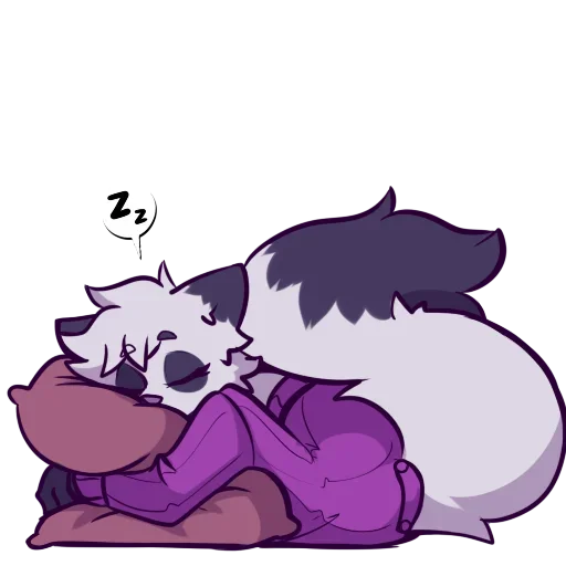 🛏 Стикер «Dust SFW» для Telegram